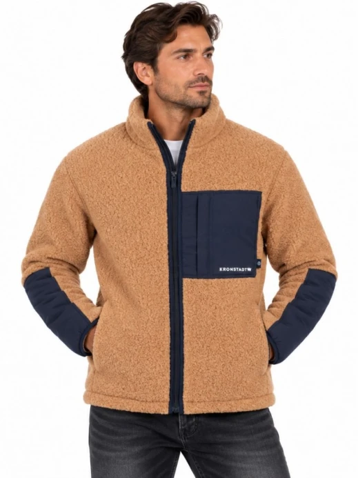 Afbeelding van KS55001 Steele Teddy Monks Robe -  Heren Overshirt / Jasje - Kronstadt